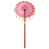 Baliński Parasol Różowy 125 x 125 x 260 cm