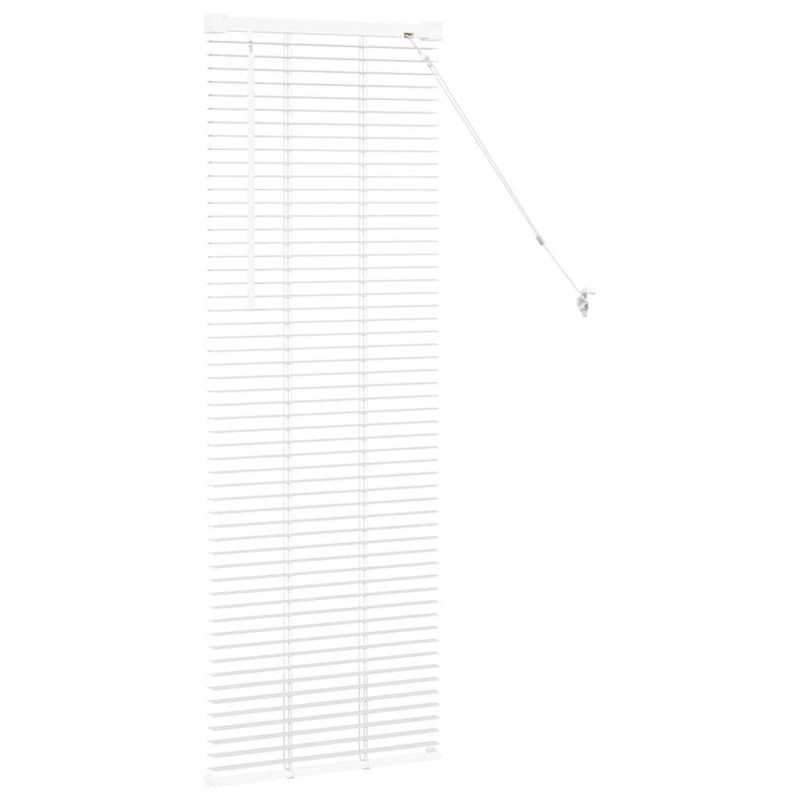 Żaluzje weneckie Biały 130 x 45 cm Aluminium