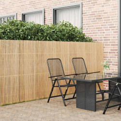 Bambusowe ogrodzenie Naturalny 400 x 150 cm Bambus