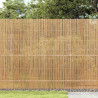Bambusowe ogrodzenie Naturalny 400 x 150 cm Bambus