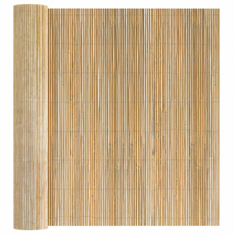 Bambusowe ogrodzenie Naturalny 400 x 180 cm Bambus