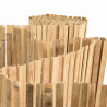 Bambusowe ogrodzenie Naturalny 600 x 125 cm Bambus