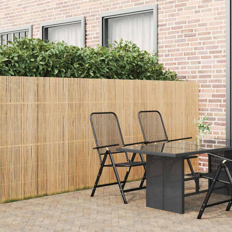 Bambusowe ogrodzenie Naturalny 600 x 150 cm Bambus