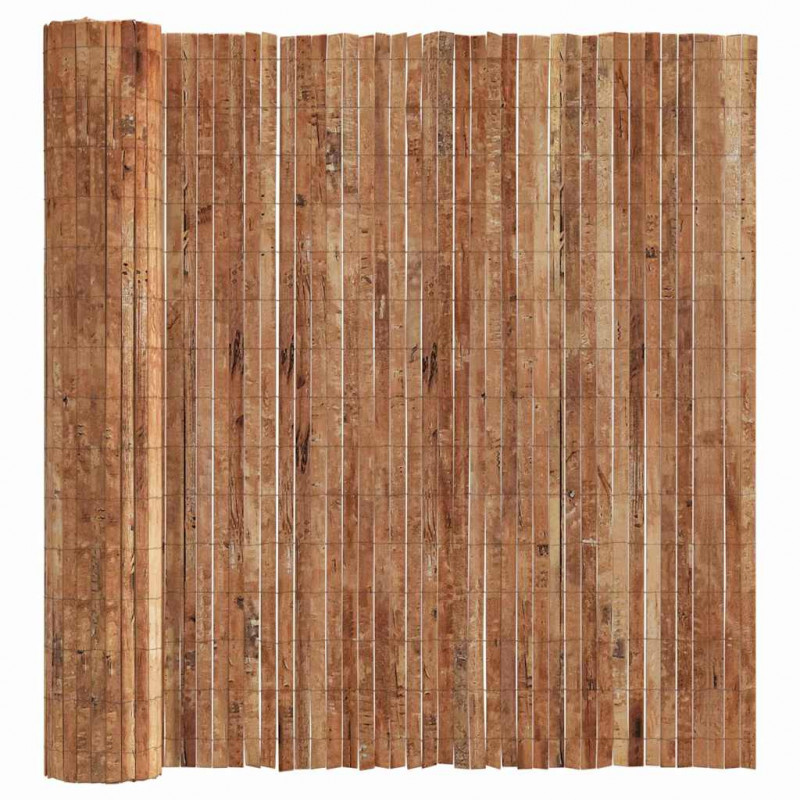 Płot z kory Brązowy 600 x 180 cm Kora