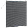 Żaluzje weneckie Ciemnoszary 175 x 155 cm Aluminium