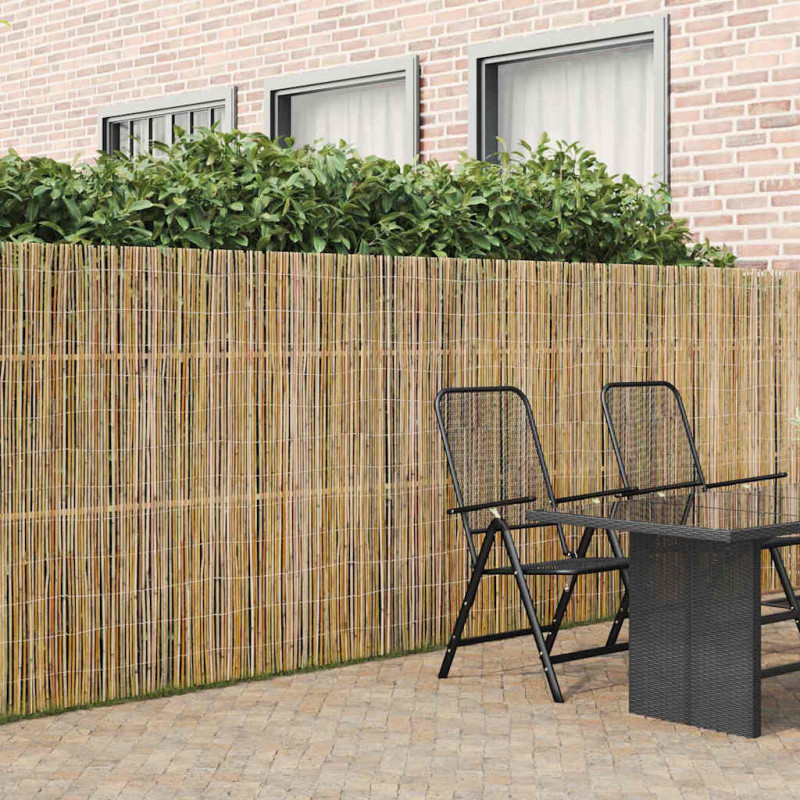 Bambusowe ogrodzenie Naturalny 500 x 150 cm Bambus