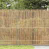 Bambusowe ogrodzenie Naturalny 500 x 150 cm Bambus