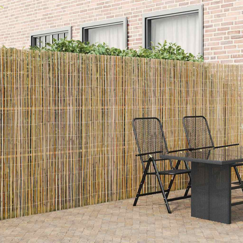 Bambusowe ogrodzenie Naturalny 500 x 180 cm Bambus