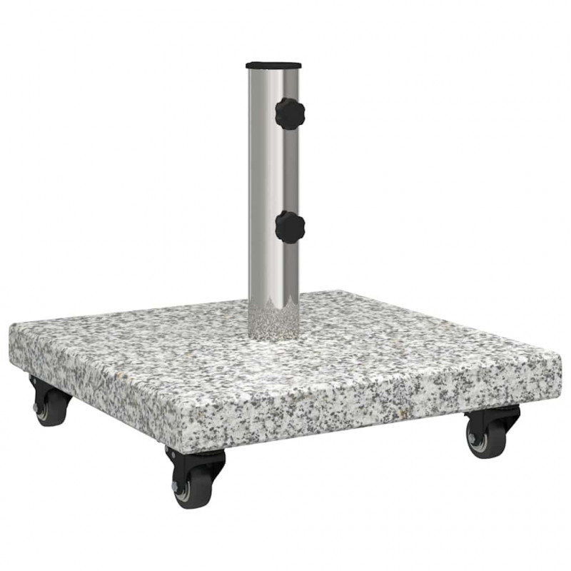 Podstawa do parasola Szary 45 x 45 x 45 cm Granit