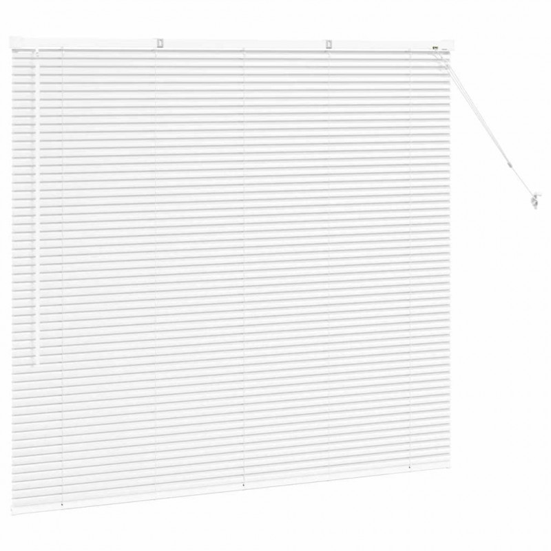 Żaluzje weneckie Biały 130 x 140 cm Aluminium