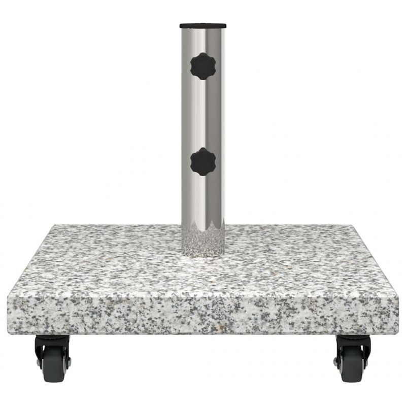 Podstawa do parasola Szary 45 x 45 x 45 cm Granit