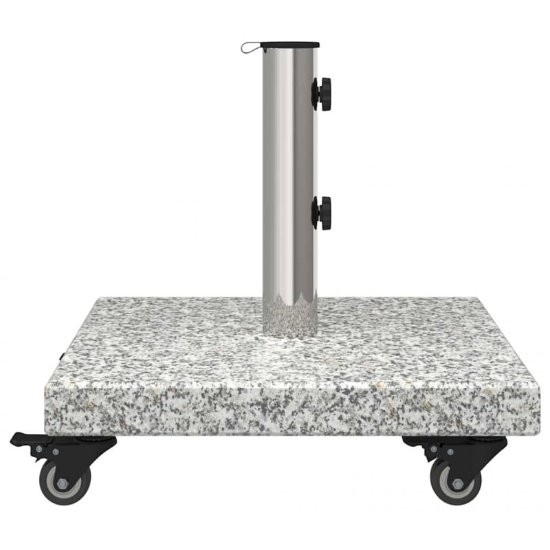 Podstawa do parasola Szary 45 x 45 x 45 cm Granit