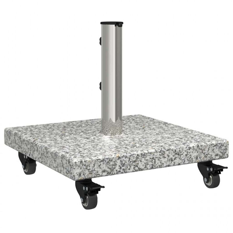 Podstawa do parasola Szary 45 x 45 x 45 cm Granit