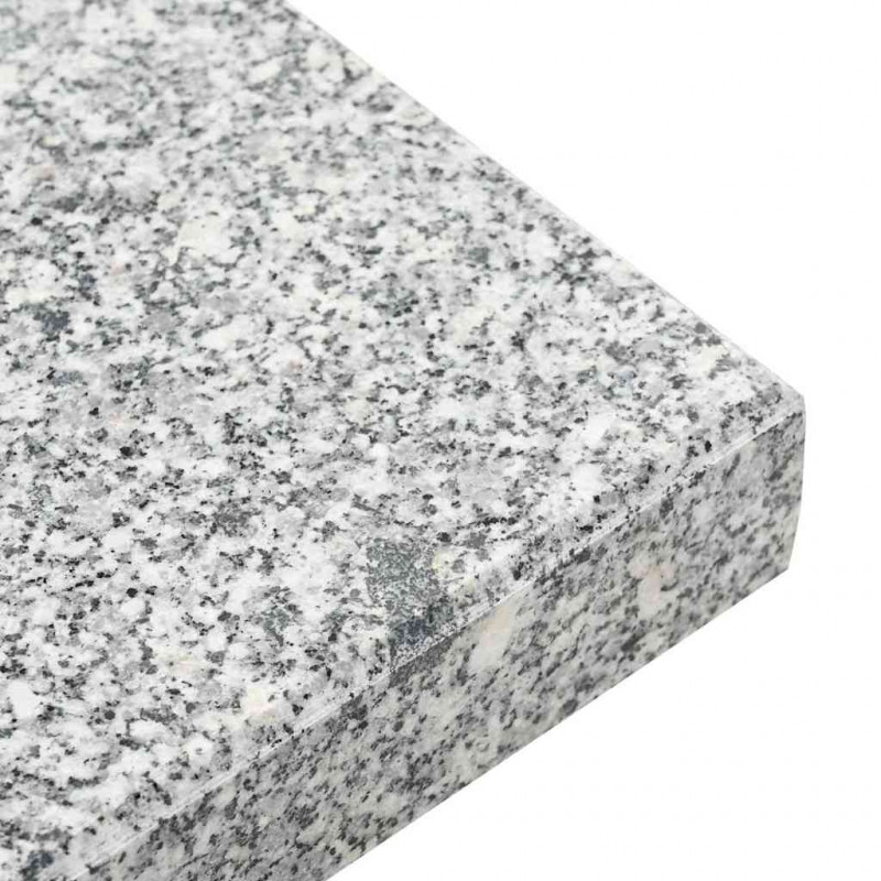 Podstawa do parasola Szary 45 x 45 x 45 cm Granit