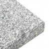 Podstawa do parasola Szary 45 x 45 x 45 cm Granit
