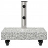 Podstawa do parasola Szary 45 x 25 x 45 cm Granit