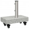 Podstawa do parasola Szary 45 x 25 x 45 cm Granit