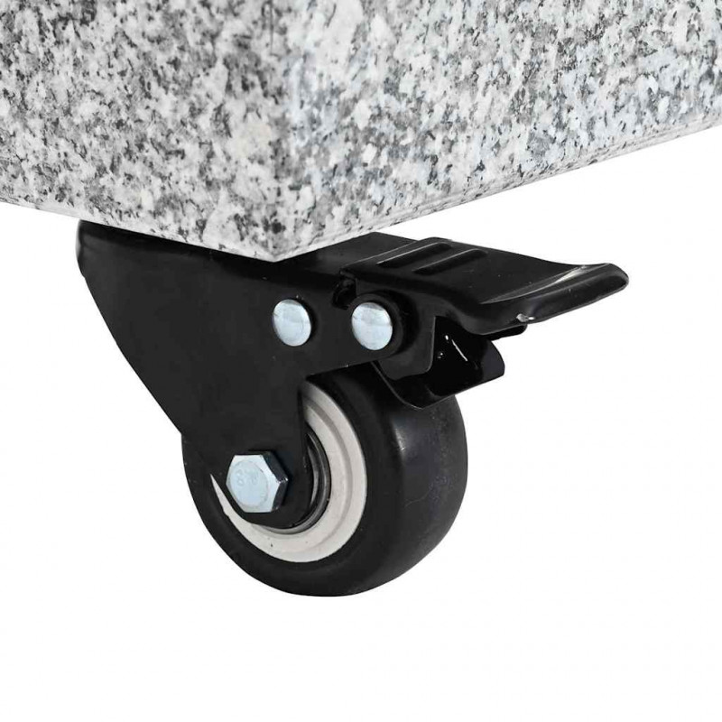 Podstawa do parasola Szary 45 x 25 x 45 cm Granit