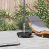 Podstawa do parasola Czarny 45 x 45 x 45 cm