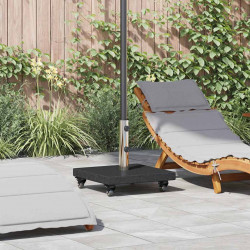 Podstawa do parasola Czarny 45 x 45 x 45 cm Granit