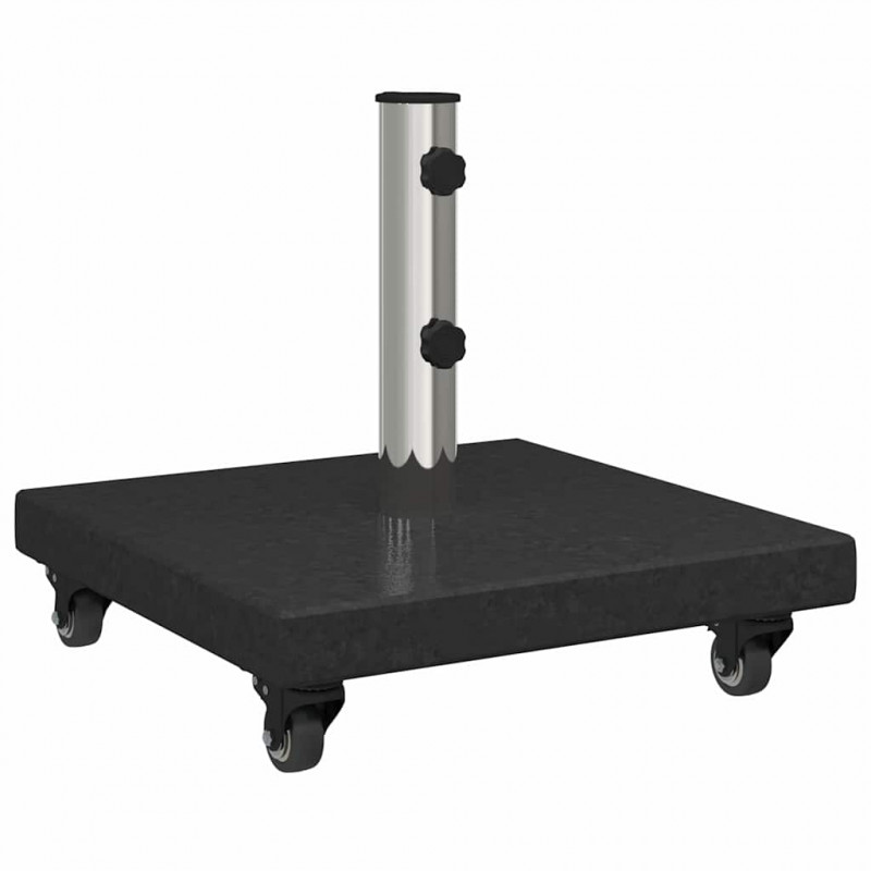 Podstawa do parasola Czarny 45 x 45 x 45 cm Granit