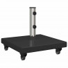 Podstawa do parasola Czarny 45 x 45 x 45 cm Granit