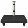 Podstawa do parasola Czarny 45 x 45 x 45 cm Granit