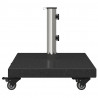 Podstawa do parasola Czarny 45 x 45 x 45 cm Granit