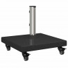 Podstawa do parasola Czarny 45 x 45 x 45 cm Granit