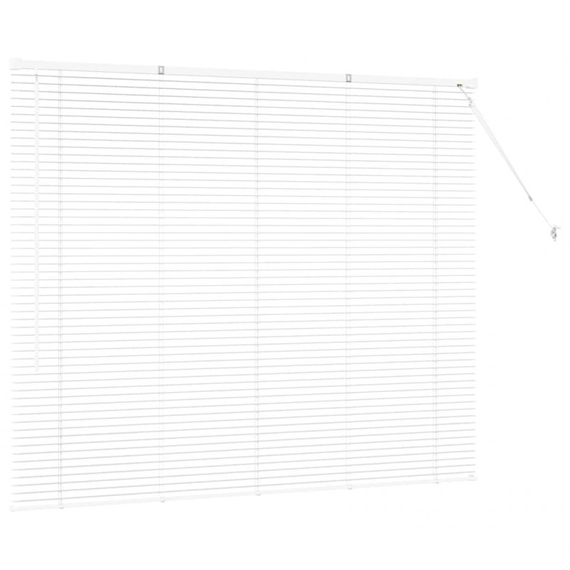 Żaluzje weneckie Biały 130 x 155 cm Aluminium