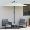 Podstawa do parasola Czarny 45 x 25 x 45 cm Granit