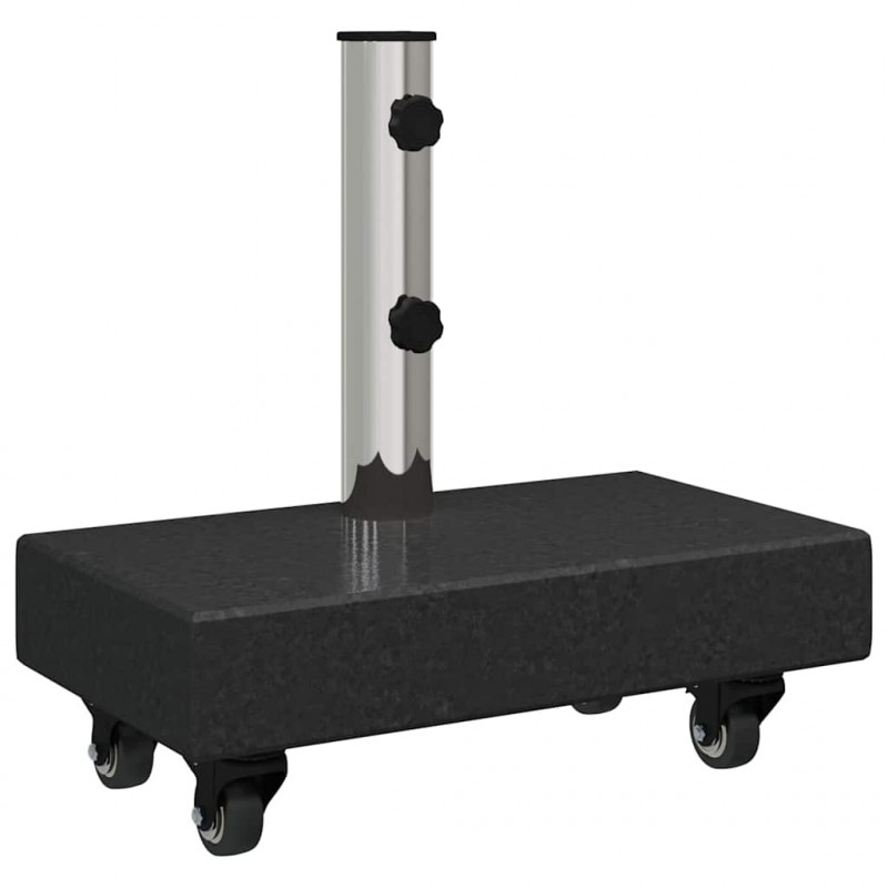 Podstawa do parasola Czarny 45 x 25 x 45 cm Granit