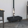 Podstawa do parasola Czarny 45 x 25 x 45 cm Granit