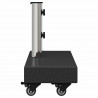 Podstawa do parasola Czarny 45 x 25 x 45 cm Granit