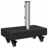 Podstawa do parasola Czarny 45 x 25 x 45 cm Granit