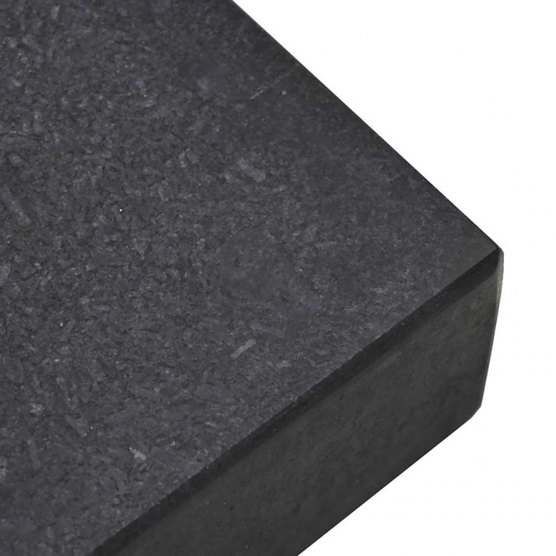 Podstawa do parasola Czarny 45 x 25 x 45 cm Granit