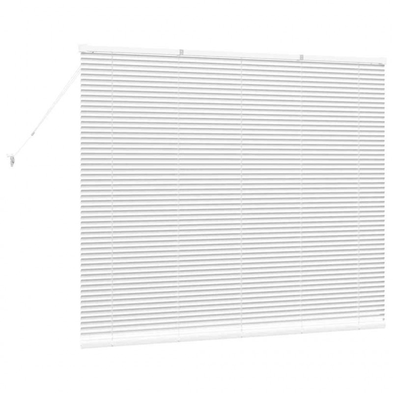 Żaluzje weneckie Biały 130 x 160 cm Aluminium