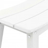 Stołek barowy 2 pcs Biały 52 x 43 x 73,5 cm HDPE
