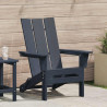 Składany fotel Adirondack Granatowy 80,5 x 74,5 x 92 cm HDPE