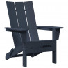 Składany fotel Adirondack Granatowy 80,5 x 74,5 x 92 cm HDPE