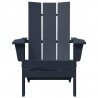 Składany fotel Adirondack Granatowy 80,5 x 74,5 x 92 cm HDPE
