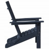 Składany fotel Adirondack Granatowy 80,5 x 74,5 x 92 cm HDPE