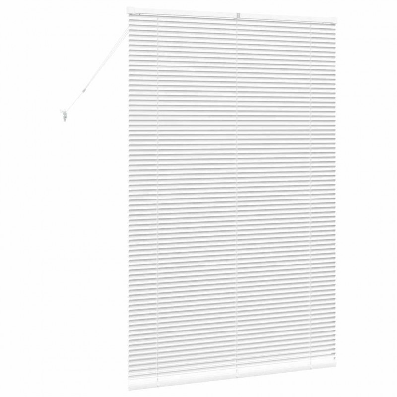 Żaluzje weneckie Biały 175 x 115 cm Aluminium