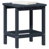 Stolik boczny Granatowy 38 x 38 x 46 cm Polietylen