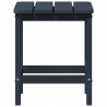 Stolik boczny Granatowy 38 x 38 x 46 cm Polietylen