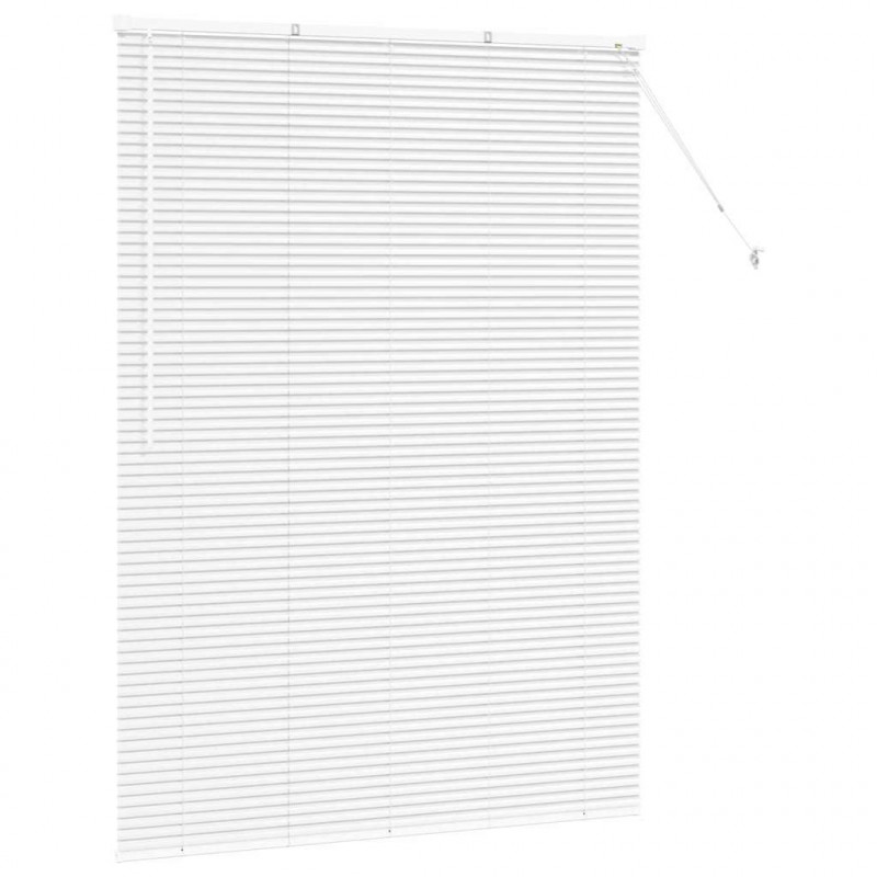 Żaluzje weneckie Biały 175 x 135 cm Aluminium