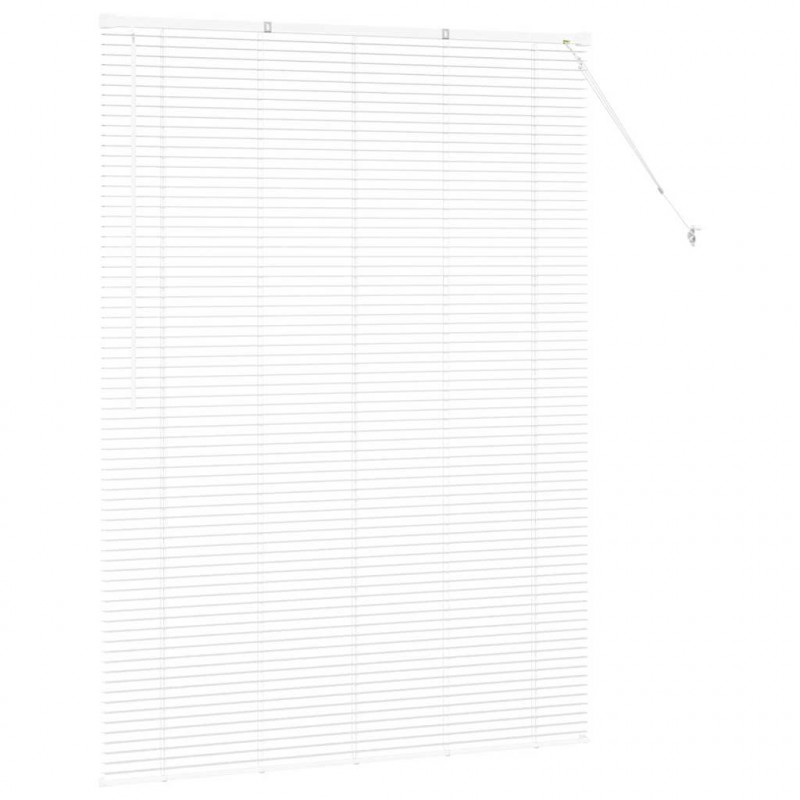 Żaluzje weneckie Biały 175 x 135 cm Aluminium