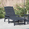 Leżak Granatowy 195,5 x 53 x 98,5 cm HDPE