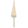 Parasol plażowy Żółty i Biały 205 x 205 x 210 cm