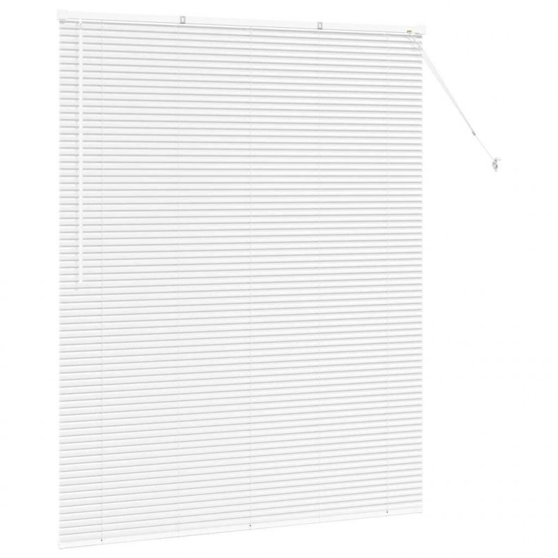Żaluzje weneckie Biały 175 x 150 cm Aluminium